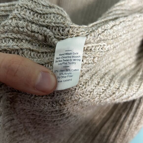 Marine Layer Linen Blend Heavy Pocket Cardigan - Picture 6 of 8